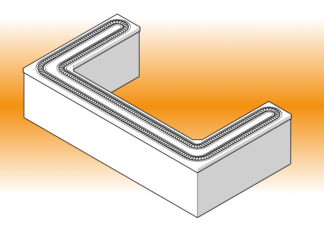 CF System, conveyor belt sushi 'C' shape